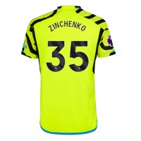 Fotbalové Dres Arsenal Oleksandr Zinchenko #35 Venkovní 2023-24 Krátký Rukáv